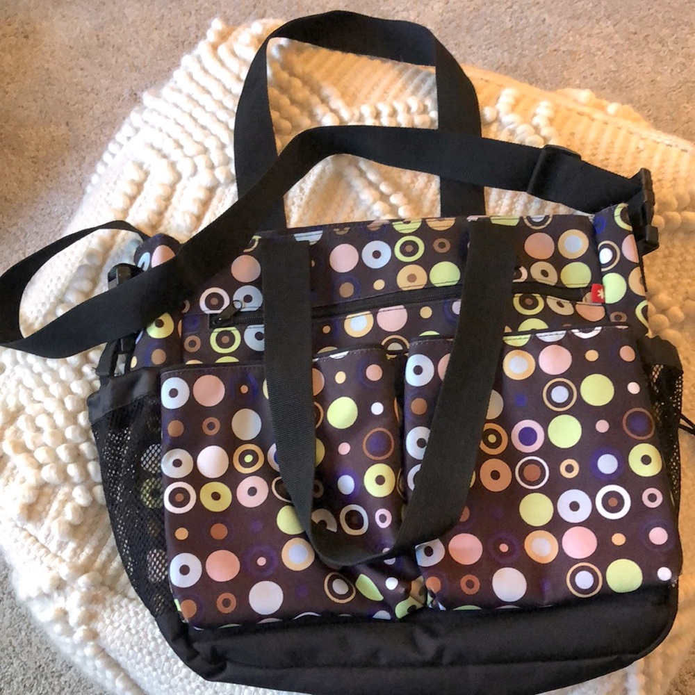 Skip Hop Spark Diaper Bag 15x14 Shoulder or Crossbody